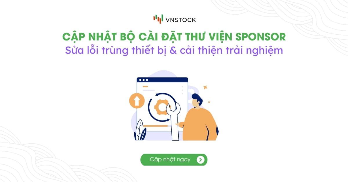 Cập nhật bộ cài đặt Vnstock Sponsor và cải thiện trải nghiệm