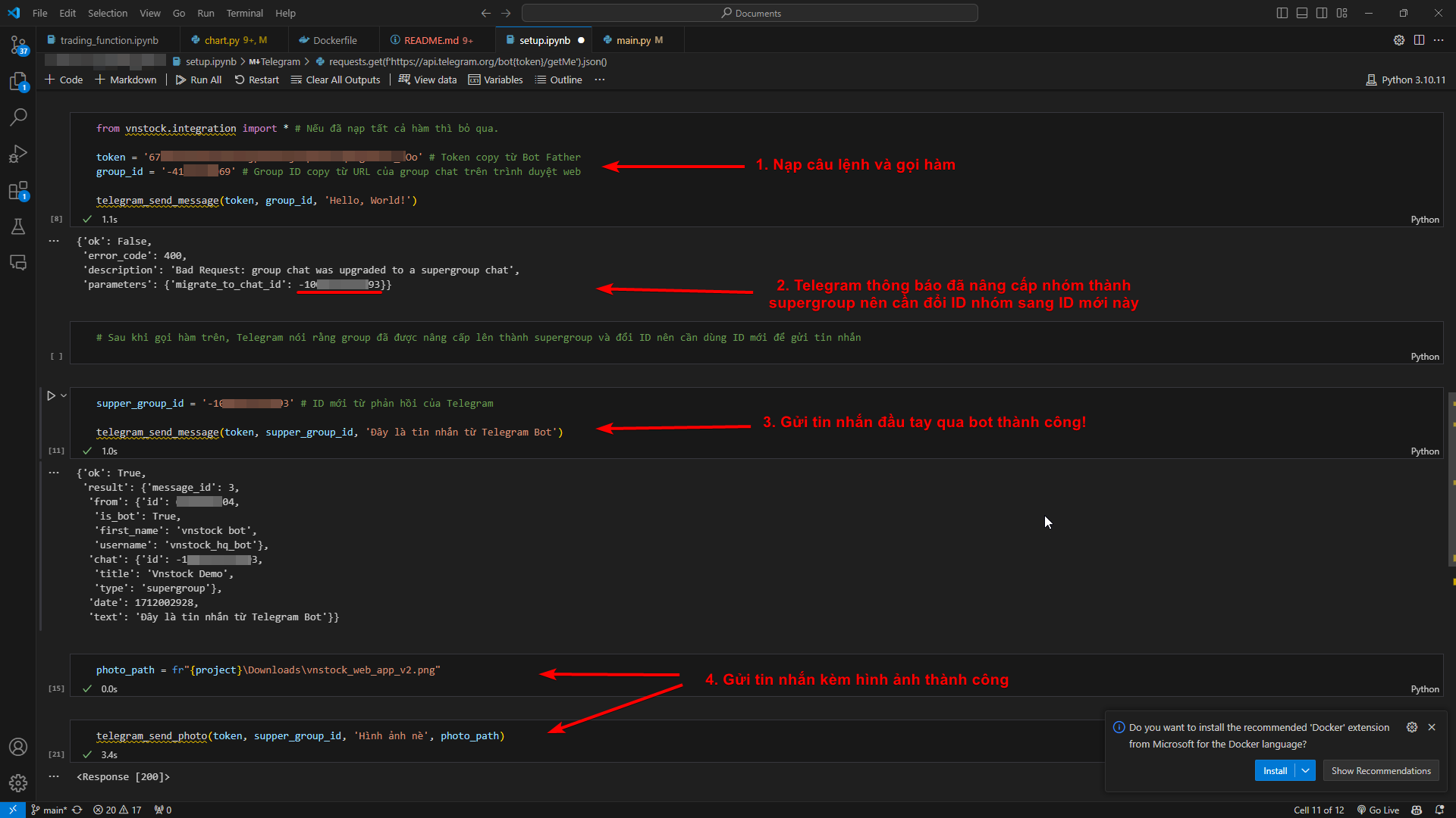 Code vnstock telegram bot