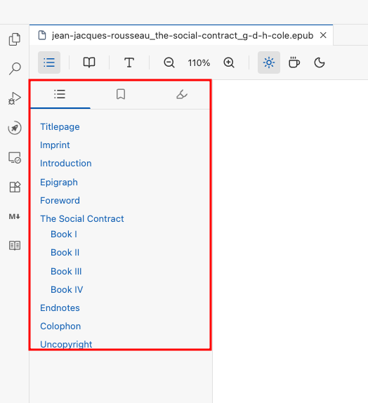 Interactive Sidebar